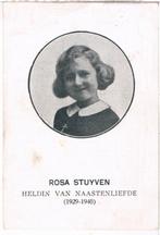 Bombardement , Rosa Stuyven.  Kessel-Loo 1929 † Ieper 1940, Enlèvement ou Envoi, Image pieuse