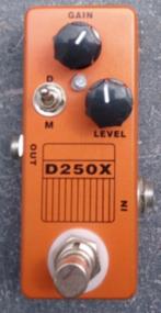 Mosky D250X overdrive (MXR Distortion+ / DOD 250 kloon), Ophalen of Verzenden, Zo goed als nieuw, Distortion, Overdrive of Fuzz