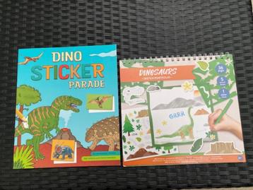 Set, stickers parade en Dino sketch portfolio, nieuw beschikbaar voor biedingen