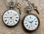 2 montres de poche a clés, Bijoux, Sacs & Beauté, Montres | Anciennes | Antiquités, Avant 1900, Enlèvement ou Envoi, Montre de poche