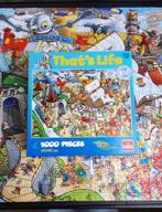 Puzzle de 1000 pièces C'est la vie, Hobby & Loisirs créatifs, Comme neuf, Puzzle, Enlèvement ou Envoi