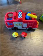 camion de pompier little people, Ophalen of Verzenden, Zo goed als nieuw, Auto of Voertuig, Met geluid