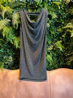 Glitterkleed zilver mini ICHI maat M, Kleding | Dames, Jurken, Verzenden, Maat 38/40 (M)