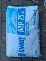 Knauf MP 75 E pleistergips – 25 kg/ 9 zakken – ongeopend, Ophalen, Nieuw