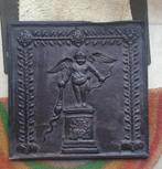 Antieke gietijzeren haardplaat Cupido, Ophalen