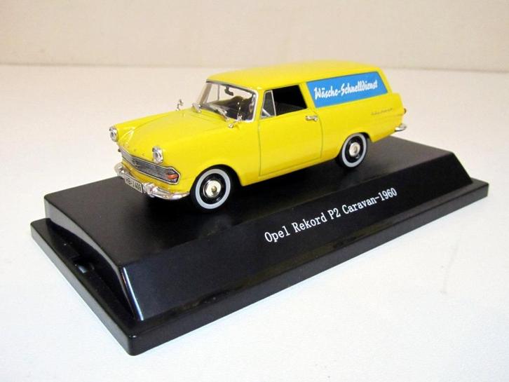 Opel Rekord P2 Caravan 1960 Wäsche-Schnelldienst Starline, Hobby en Vrije tijd, Modelauto's | 1:43, Nieuw, Auto, Starline, Ophalen of Verzenden