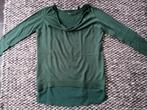 T-shirt longsleeve van Esprit, Kleding | Dames, T-shirts, Groen, Gedragen, Maat 34 (XS) of kleiner, Esprit