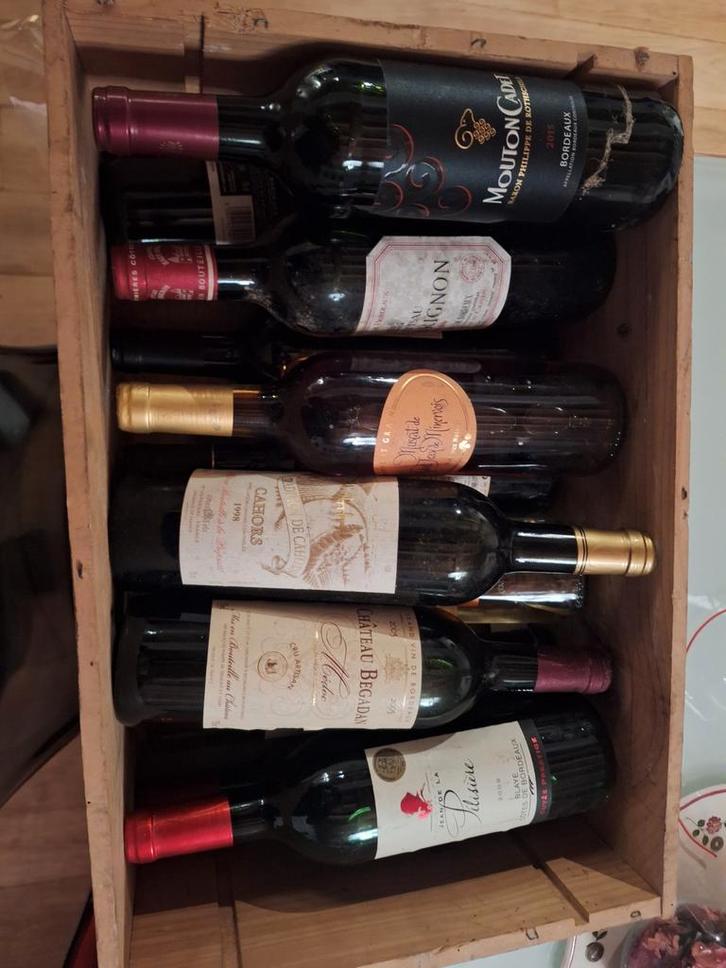 Lot de bouteilles de vins, Collections, Vins