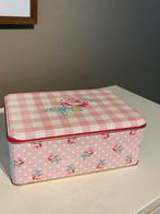 Boite métal romantique, Handtassen en Accessoires, Beautycases, Ophalen of Verzenden, Zo goed als nieuw