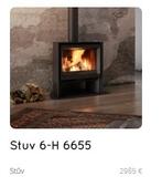 Houtkachel Stuv  6-H 6655, Comme neuf, Enlèvement, Bois, Autoportant