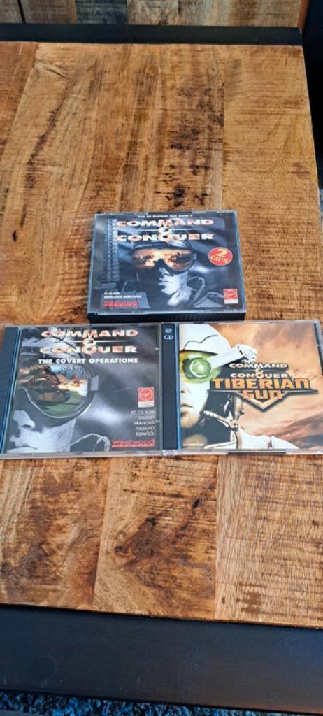 Command & Conquer PC Set - Uitstekende Staat!, Consoles de jeu & Jeux vidéo, Jeux | PC, Comme neuf, Stratégie et Construction