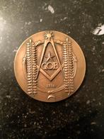 Grande médaille maçonnique, Envoi