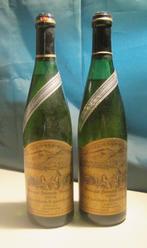 2x Zeller Petersborn-Kapertchen Spätlese - Riesling - 1985, Verzamelen, Wijnen, Overige gebieden, Ophalen of Verzenden, Vol, Witte wijn