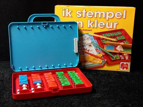 STOPZETTING VERZAMELING Ik stempel en kleur, Hobby en Vrije tijd, Gezelschapsspellen | Bordspellen, Gebruikt, Ophalen of Verzenden