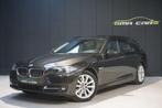 BMW 5 Serie 525 dA Automaat-Navi-Pano-Leder-Xenon-Euro6-Gara, Auto's, BMW, Te koop, 1835 kg, Break, Emergency brake assist