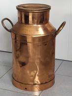 Koperen melkstoop, Ophalen, Koper