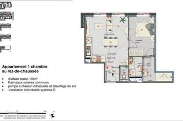 Appartement à vendre à Soignies, 1 chambre, Appartement, 1 pièces