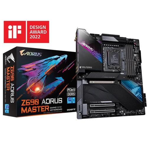 Gigabyte Z690 AORUS MASTER Gaming Motherboard, Computers en Software, Moederborden, Zo goed als nieuw, Intel, DDR5, Ophalen of Verzenden