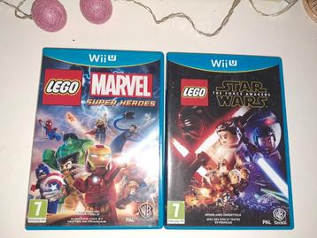 Lego Marvel Super Heroes Wii U+Lego Stars Wars Wii U 
