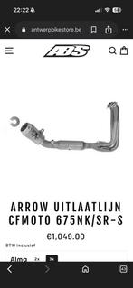 Cfmoto 675NK/SRR Arrow uitlaat, Motoren, Particulier