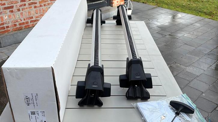 Barres de toit pour Audi A5 Sportback BJ2017-, Autos : Divers, Porte-bagages, Comme neuf, Enlèvement