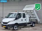 Iveco Daily 35C14 Nwe model Kipper Dubbel cabine Trekhaak Ai, Autos, Camionnettes & Utilitaires, 3500 kg, Tissu, Cruise Control