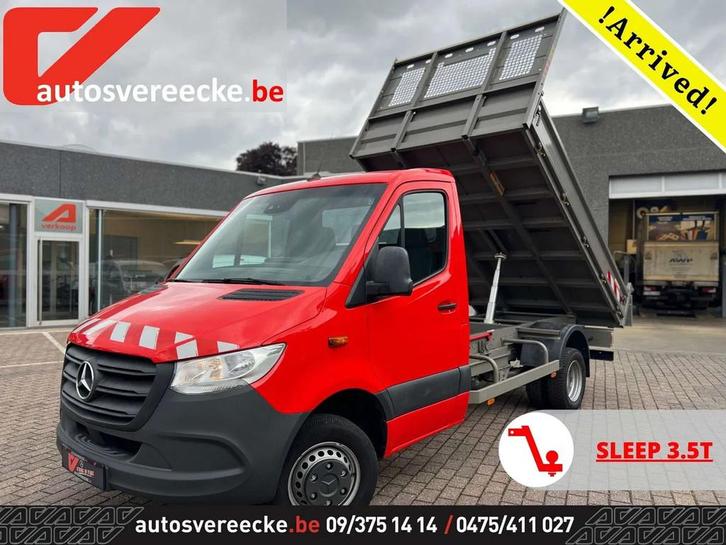 Mercedes-Benz Sprinter 514 KIPPER(24.950€ex)MTM 7 T BAK 3., Auto's, Bestelwagens en Lichte vracht, Bedrijf, Te koop, ABS, Airconditioning