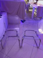 Twee Ikea stoelen, doorschijnnend, defect, Huis en Inrichting, Stoelen, Ophalen, Overige materialen, Gebruikt, Twee