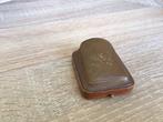 Boîte à bijoux en cuir antique, Antiquités & Art, Enlèvement ou Envoi