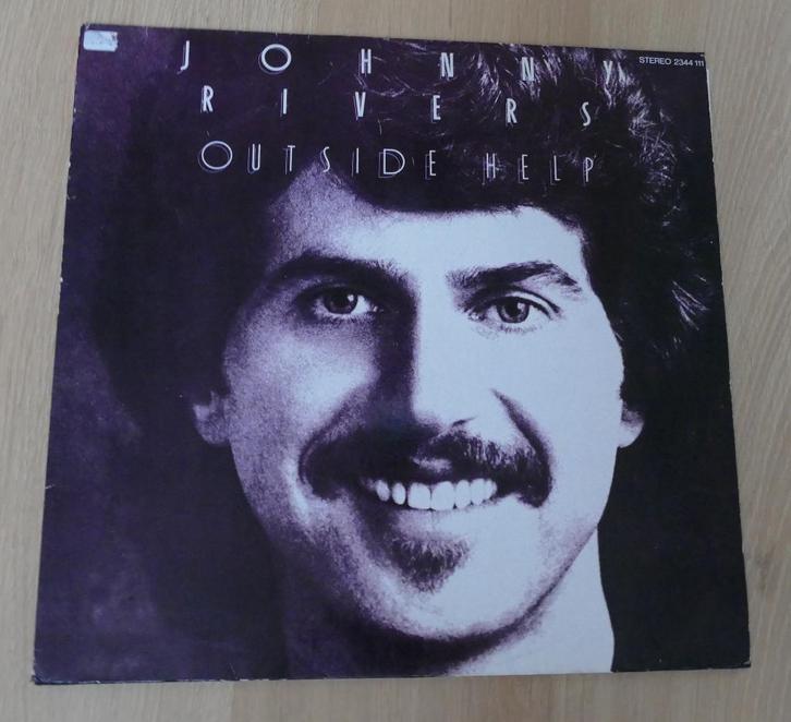LP  Johnny Rivers ‎– Outside Help, Cd's en Dvd's, Vinyl | Rock, Gebruikt, Poprock, 12 inch, Ophalen of Verzenden