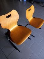 10 chaises empilables, Ophalen, Zo goed als nieuw, Bruin, Vijf, Zes of meer stoelen
