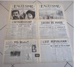 6 journaux anciens de langue française - 1912-1922, Utilisé, Enlèvement ou Envoi