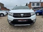 Dacia Sandero 0.9 TCe Stepway *12 mois de garantie*, Auto's, Dacia, Stof, Gebruikt, Zwart, Wit