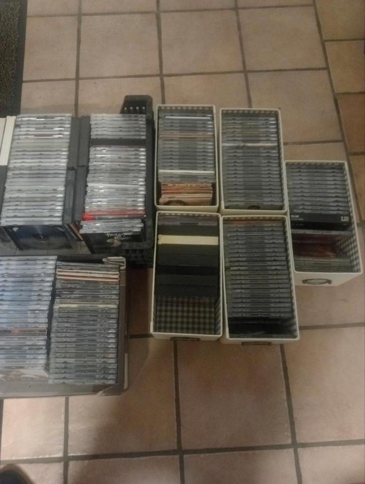 Lot van +/- 250 CD's diversen., Cd's en Dvd's, Cd's | Overige Cd's, Gebruikt, Ophalen