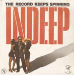 single Indeep - The record keeps spinning, Cd's en Dvd's, Pop, Ophalen of Verzenden, 7 inch, Zo goed als nieuw
