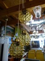 vintage hanglamp hallamp amber bernstein 60er stukprijs, Ophalen, Huis en Inrichting