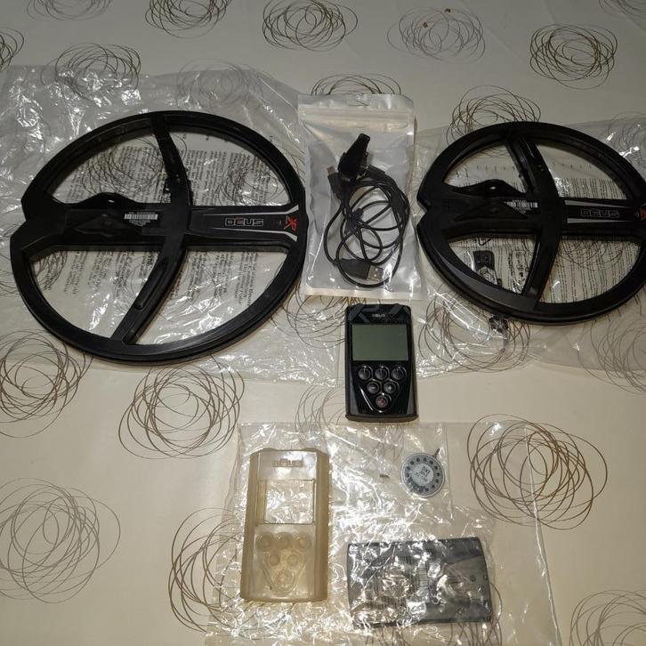 metaaldetector deus/garrett, Hobby en Vrije tijd, Metaaldetectors, Gebruikt, Garrett, Ophalen