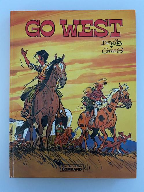Go West Greg Derib EO Lombard 1979, Boeken, Stripverhalen, Zo goed als nieuw, Eén stripboek, Ophalen of Verzenden