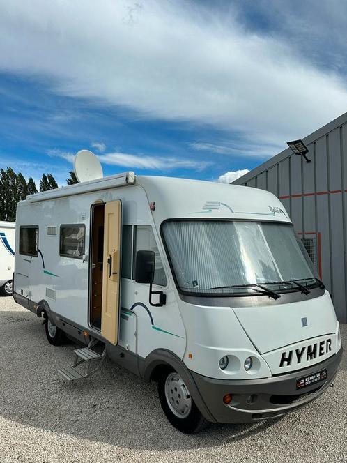 Camping car Fiat Hymer 2.8tdi 79.000km Garantie 12 Mois, Caravanes & Camping, Camping-cars, Particulier, Intégral, jusqu'à 4, Fiat