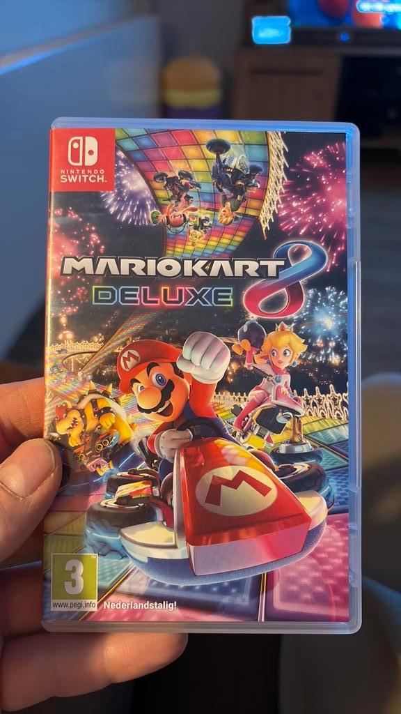 Mario Kart 8 Deluxe, Games en Spelcomputers, Games | Nintendo Switch, Racen en Vliegen, Vanaf 3 jaar, Online, Ophalen of Verzenden
