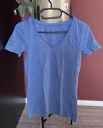 C&A : nieuw jeansblauw blauw t-shirt diepe v-hals , mt S, Blauw, Nieuw, Ophalen of Verzenden, Korte mouw