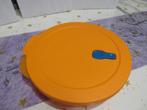 Tupperware CrystalWave Grande Assiette micro ondable, Maison & Meubles, Enlèvement, Récipient ou Bol, Neuf, Orange