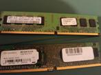 DDR2 Ram 2x 1gb, Computers en Software, RAM geheugen, Ophalen of Verzenden, DDR2
