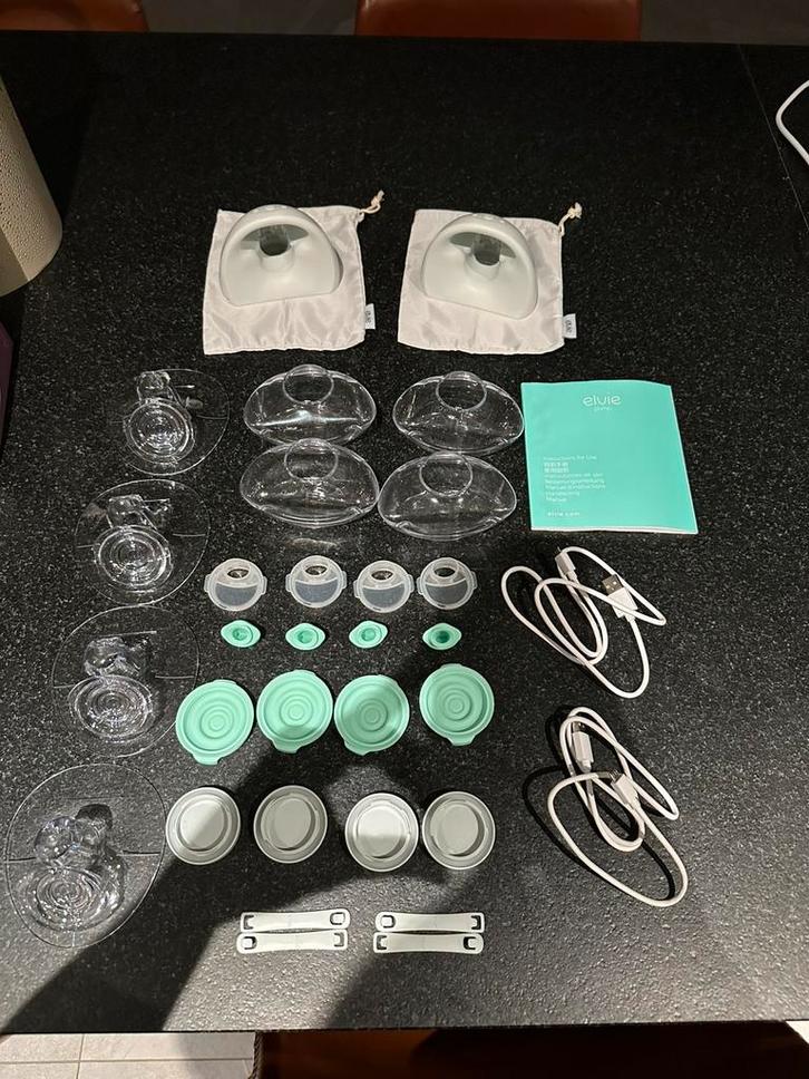 Elvie dubbele elektrische borstkolf, Enfants & Bébés, Aliments pour bébé & Accessoires, Comme neuf, Tire-lait, Enlèvement ou Envoi