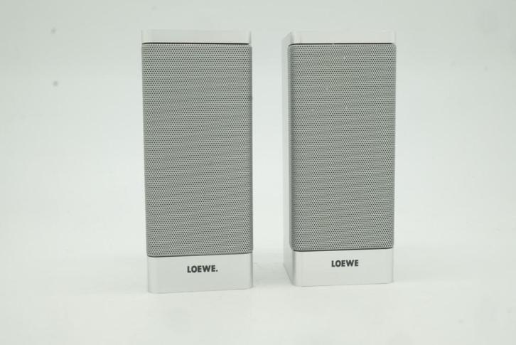 luidsprekers Loewe S10 miniluidsprekerluidsprekers (2 stuks), Audio, Tv en Foto, Luidsprekerboxen, Gebruikt, Front, Rear of Stereo speakers