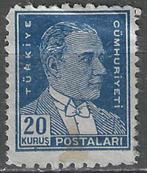Turkije 1931/1938 - Yvert 817 - Beeltenis van Ataturk  (ST), Postzegels en Munten, Postzegels | Europa | Overig, Verzenden