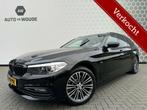 BMW 5-serie Touring 520d High Executive Black Sportline PANO, Auto's, BMW, Achterwielaandrijving, 4 cilinders, 2000 kg, Leder en Stof