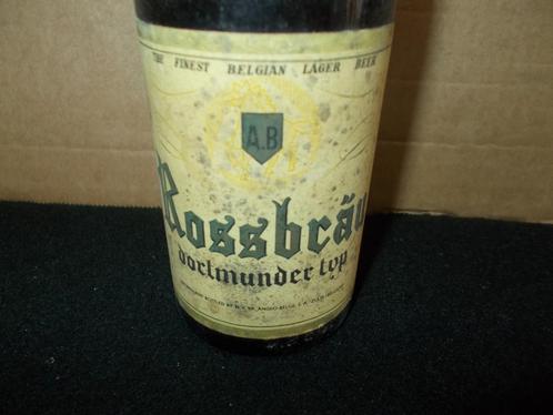 ZULTE - volle bierfles 25cl -Rossbrau - ANGLO-BELGE - 70's, Verzamelen, Biermerken, Gebruikt, Flesje(s), Overige merken, Ophalen of Verzenden