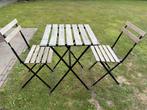 Bistro setje Ikea, Tuin en Terras, Tuinsets en Loungesets, Ophalen, Gebruikt, Aluminium, 2 zitplaatsen