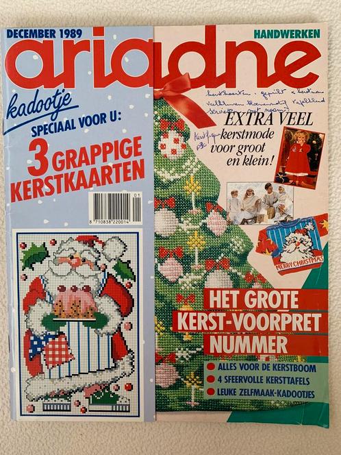 ariadne kerstnummer december 1989, Hobby en Vrije tijd, Breien en Haken, Breien, Ophalen